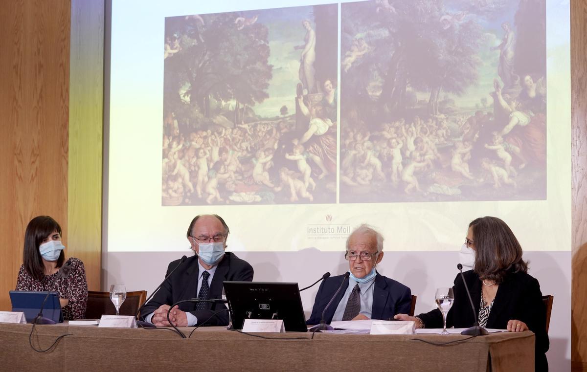 Acto de presentación de 'Escrito sobre Rubens', de Matías Díaz Padrón.