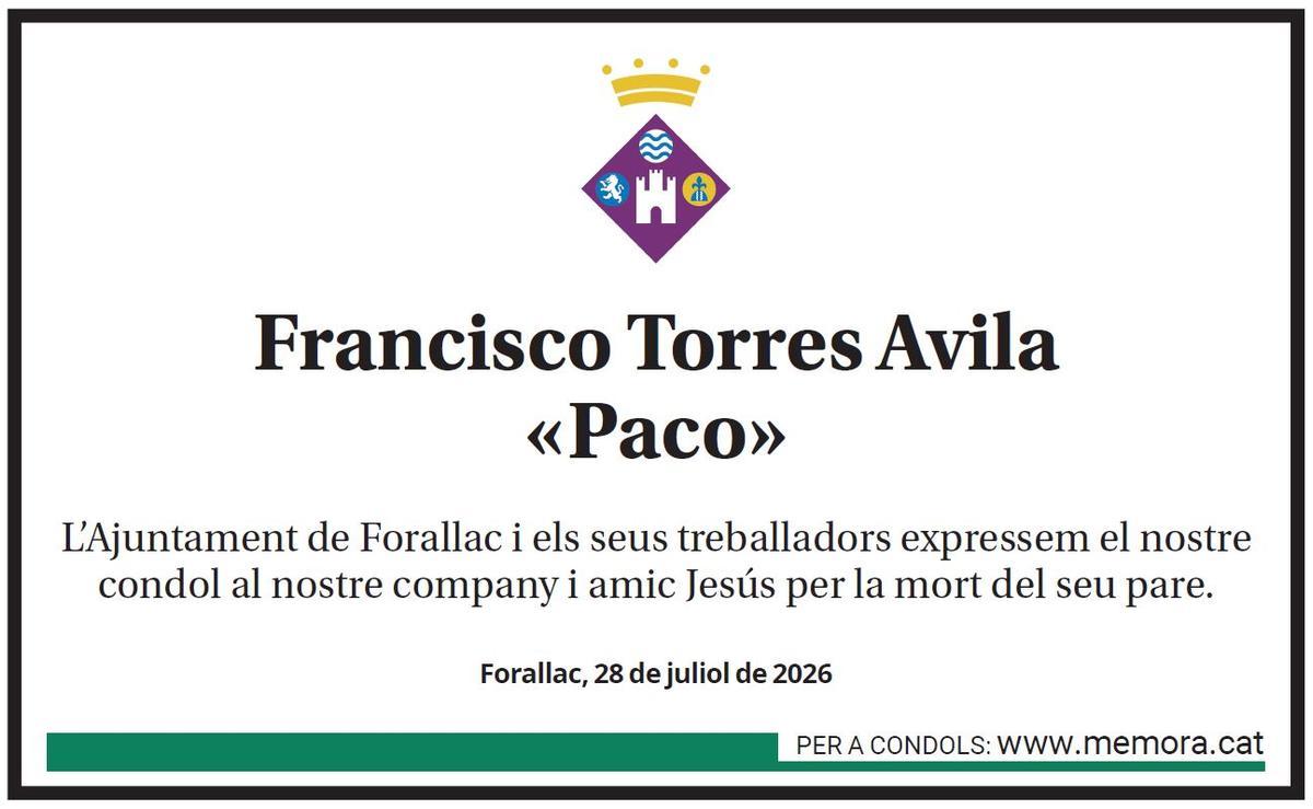 Francisco Torres Avila.