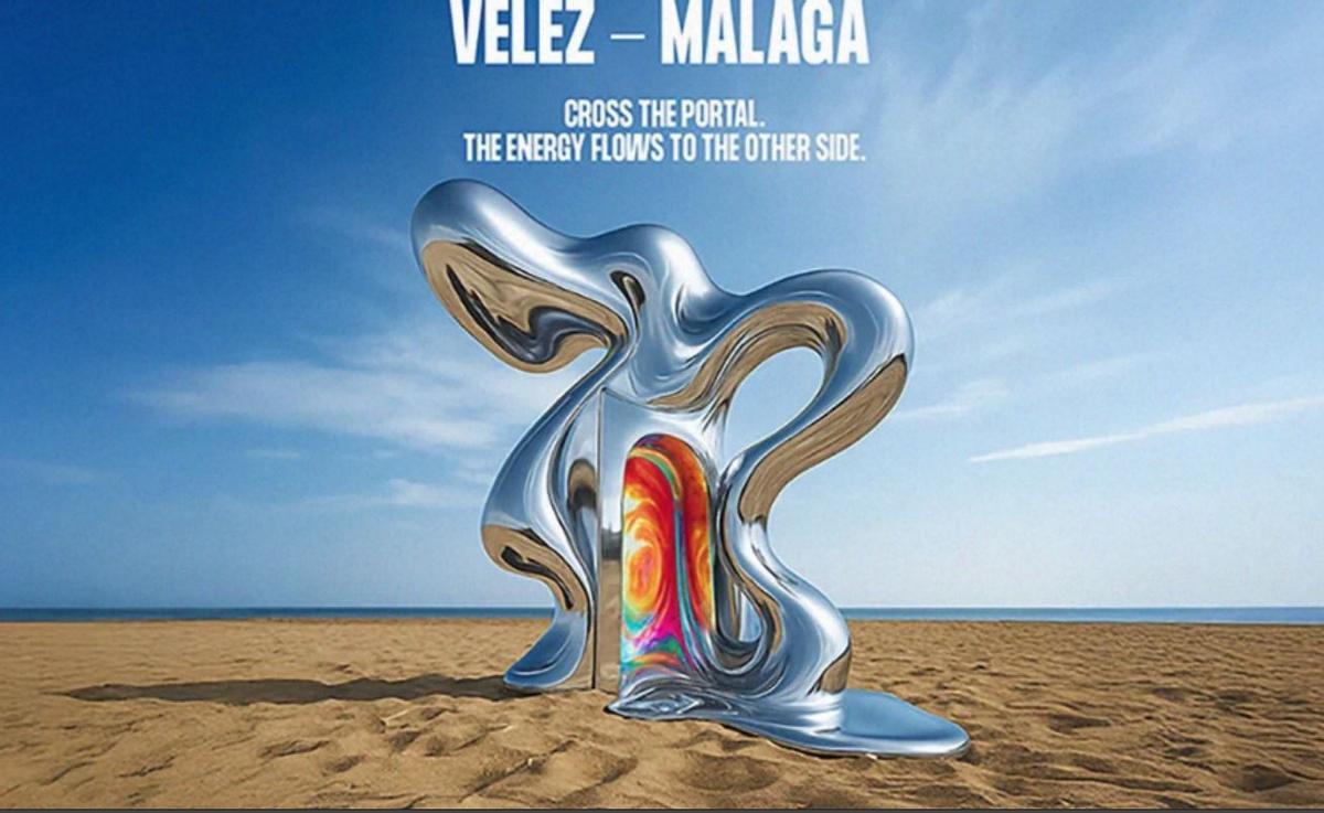 La imagen promocional del Dreambeach de Vélez-Málaga