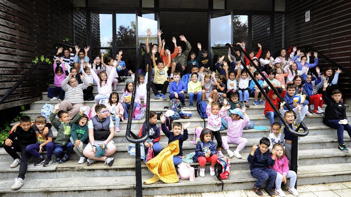 Participantes en el campamento de 2025.