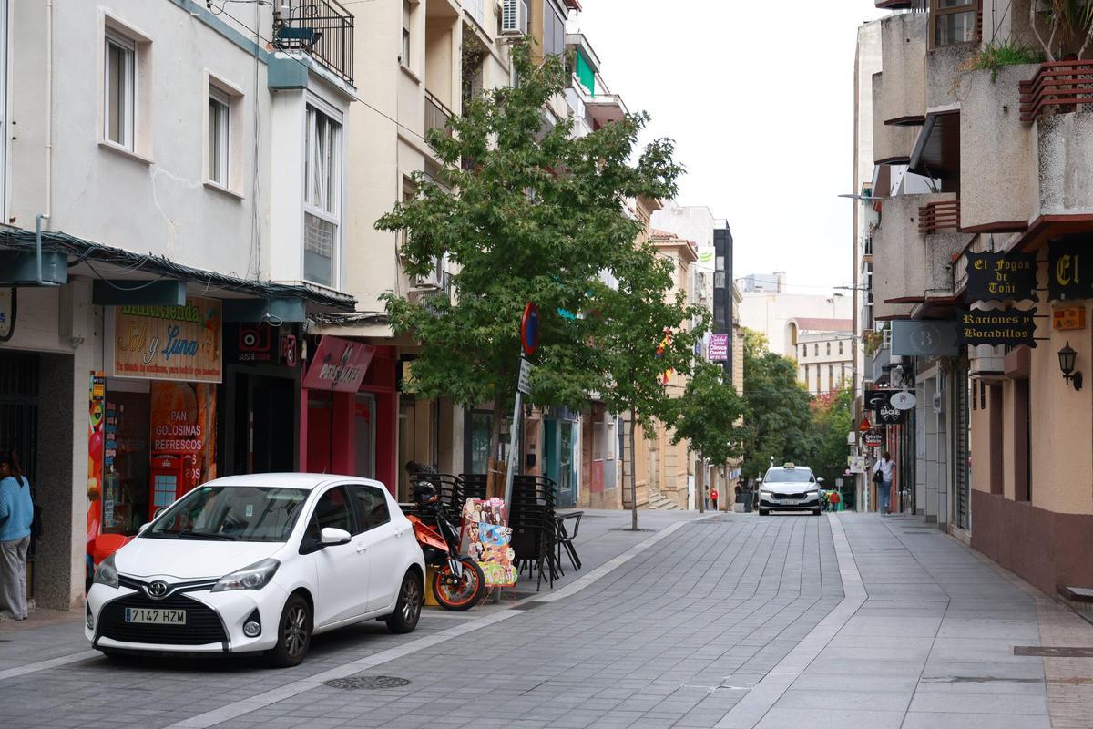 Galería | Este es el estado actual de las calles comerciales del centro de Cáceres