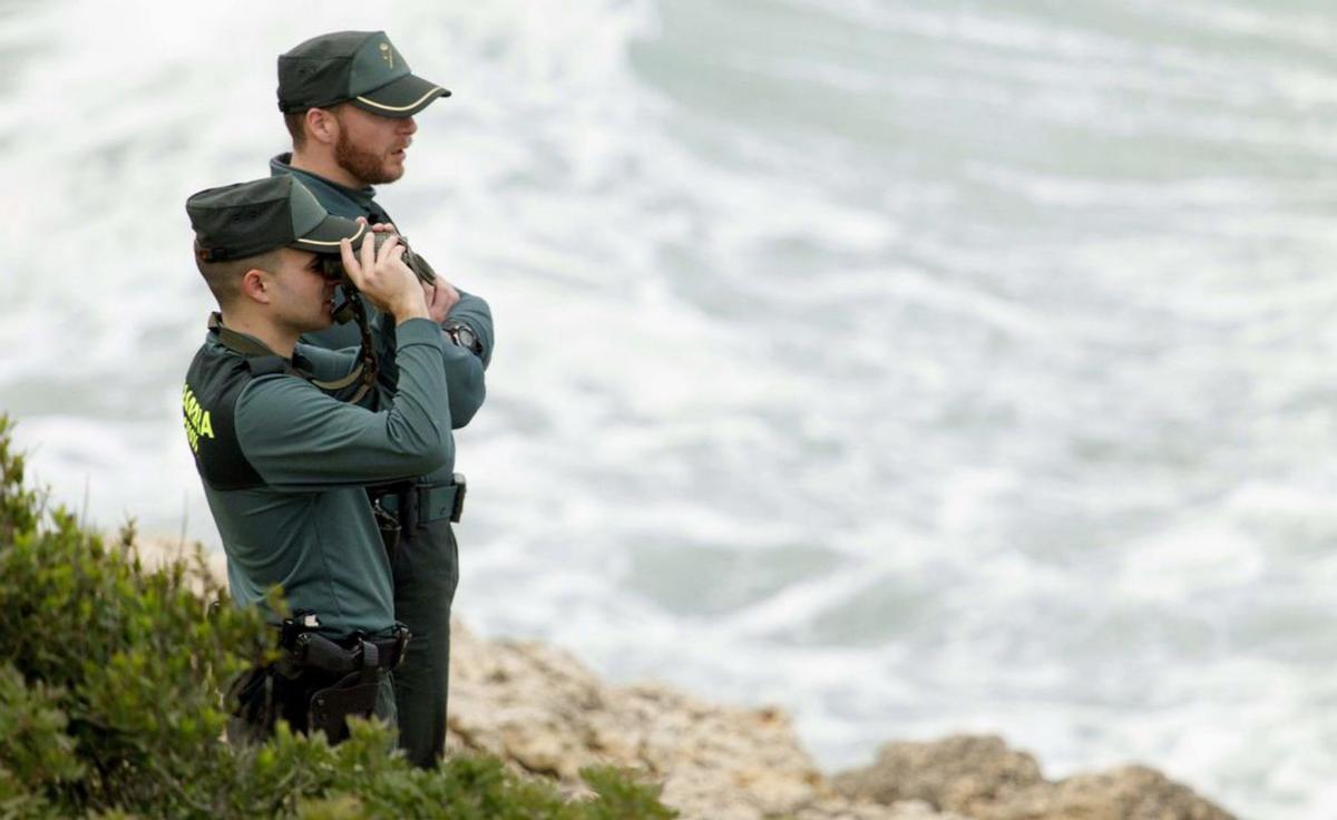 Die Guardia Civil kümmert sich auch um den Grenzschutz. | FOTO: DIEZ