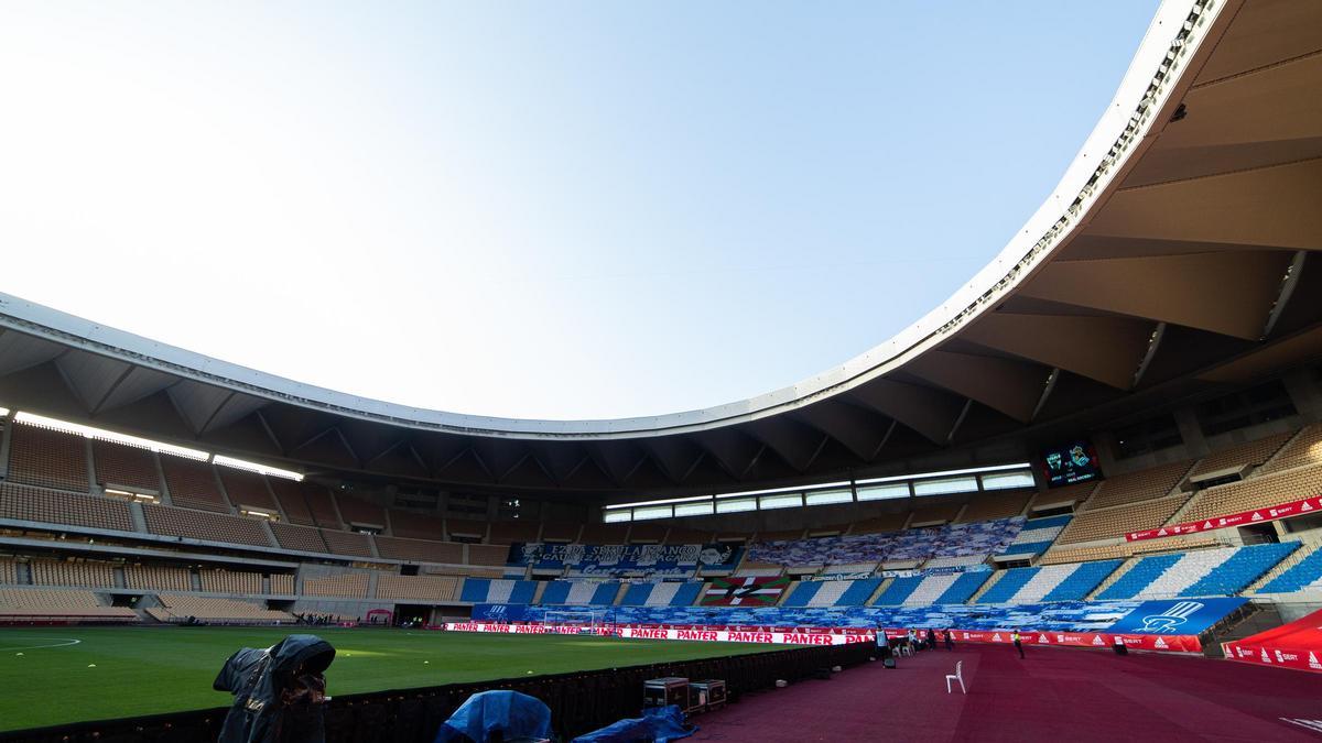 Estadio de La Cartuja, en Sevilla.