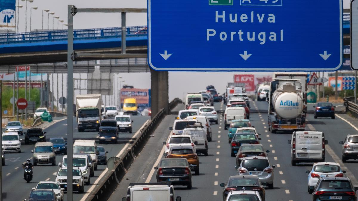 Trafico denso en segunda quincena de Agosto.