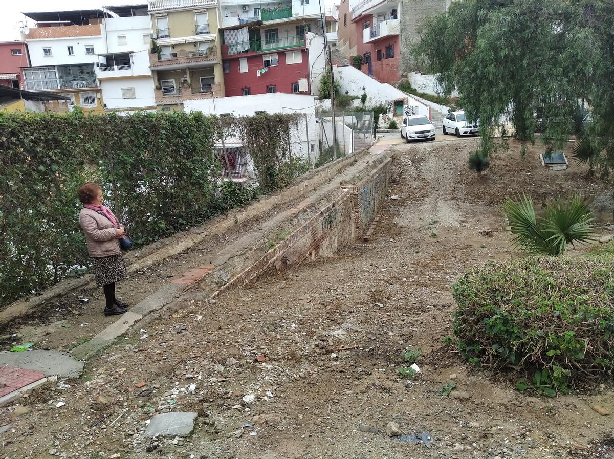 Puente del Acueducto de San Telmo, al inicio del futuro Parque del Sendero del Cau.