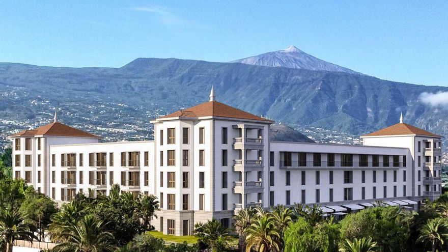 Vista del hotel Gran Hotel Taoro.