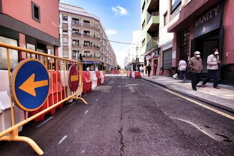 Peatonalización de la calle Heraclio Sánchez