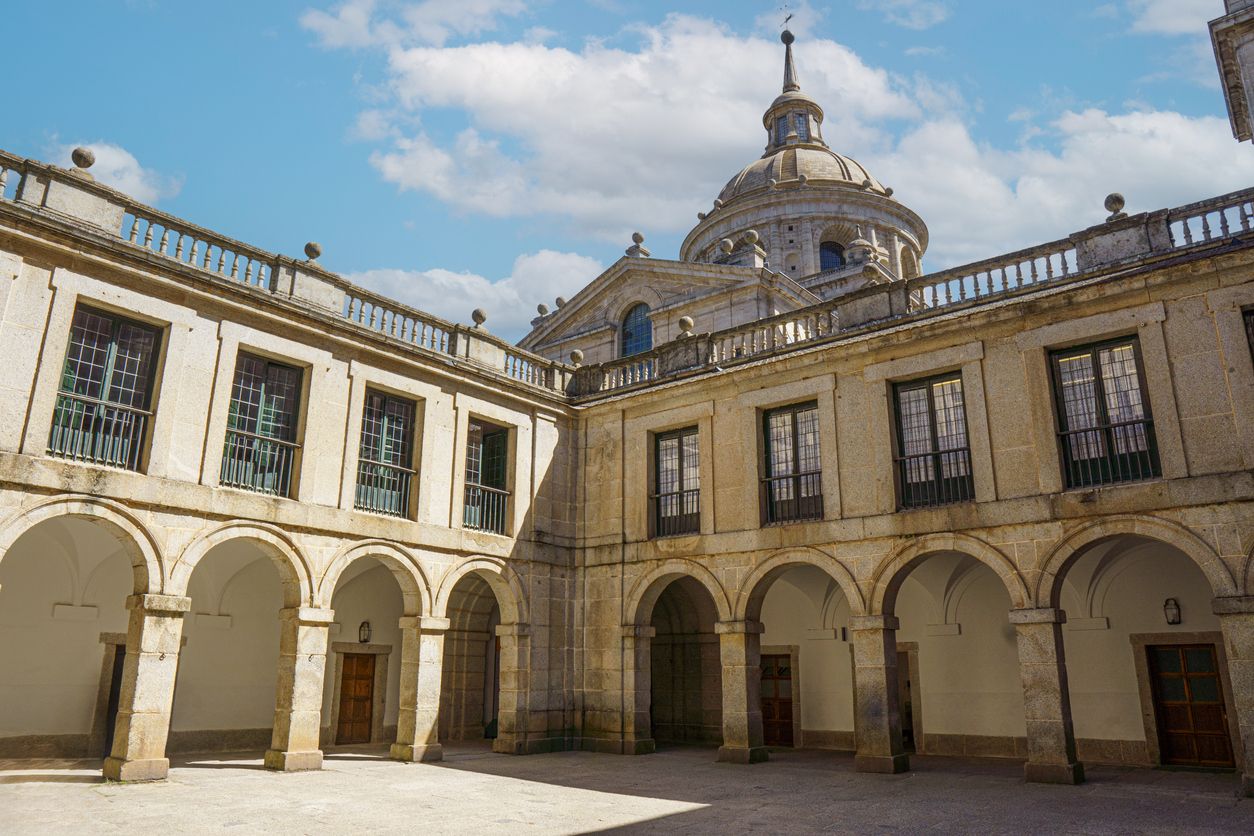 Patio del Real Monasterio de San Lorenzo del Escorial