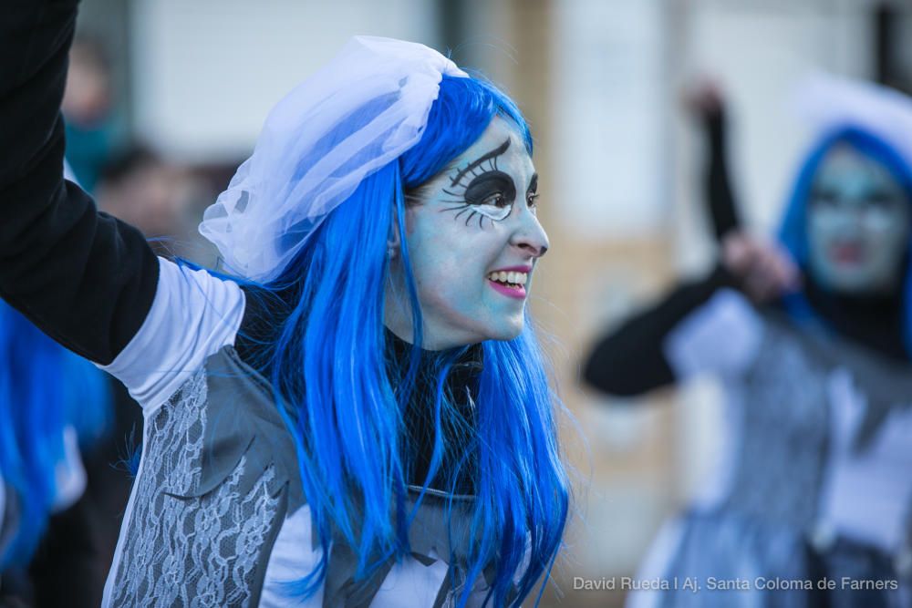 Rua de Carnestoltes a Santa Coloma de Farners - Dissabte 10/2/2018