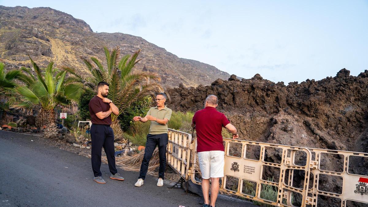 Uno de los tramos que será rehabilitado de la entrada de El Remo, en La Palma.