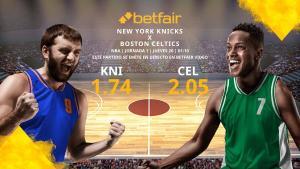 New York Knicks vs. Boston Celtics: horario, TV, estadísticas, clasificación y pronósticos