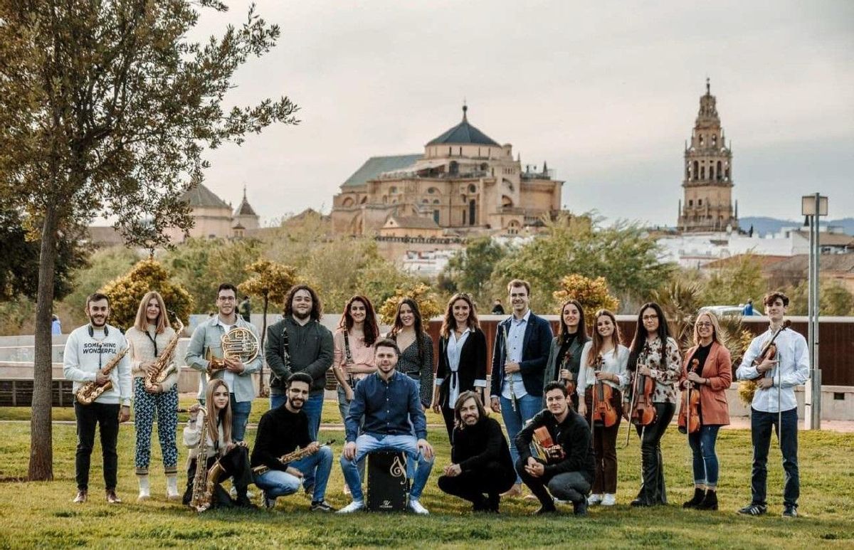 Componentes de la Orquesta Sinfónica Flamenca de España.