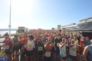 Más de 900 corredores en la XI Carreira Popular dos Rosales