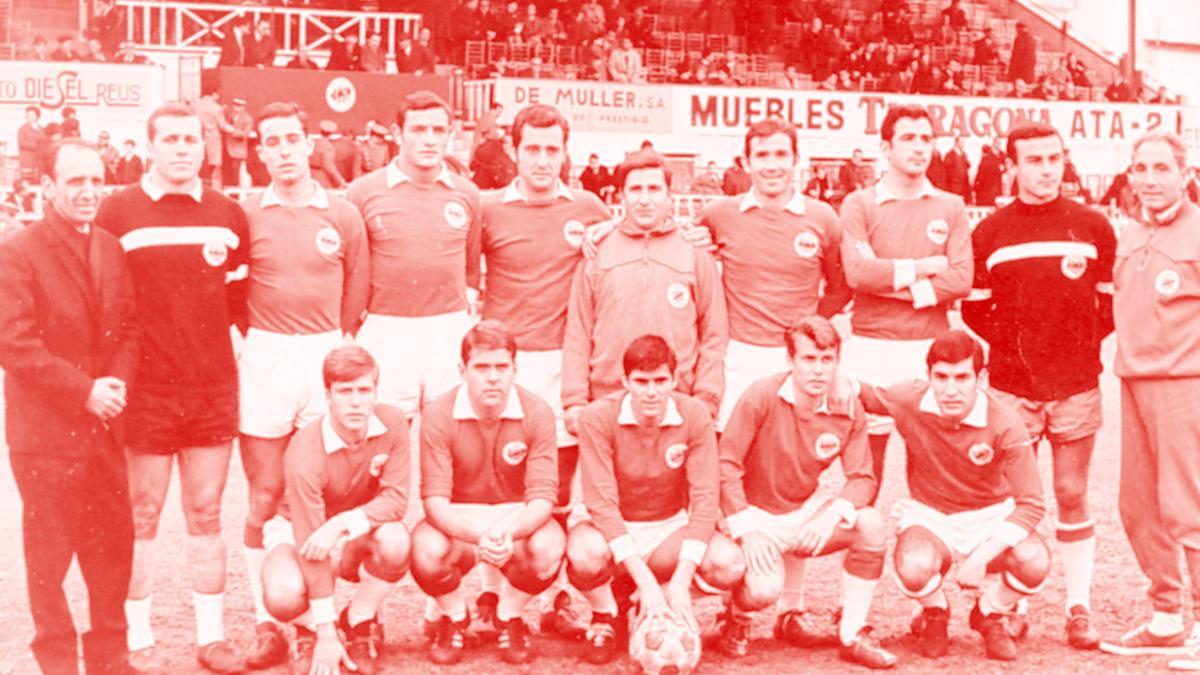 El equipo del Nàstic la temporada 1967-68