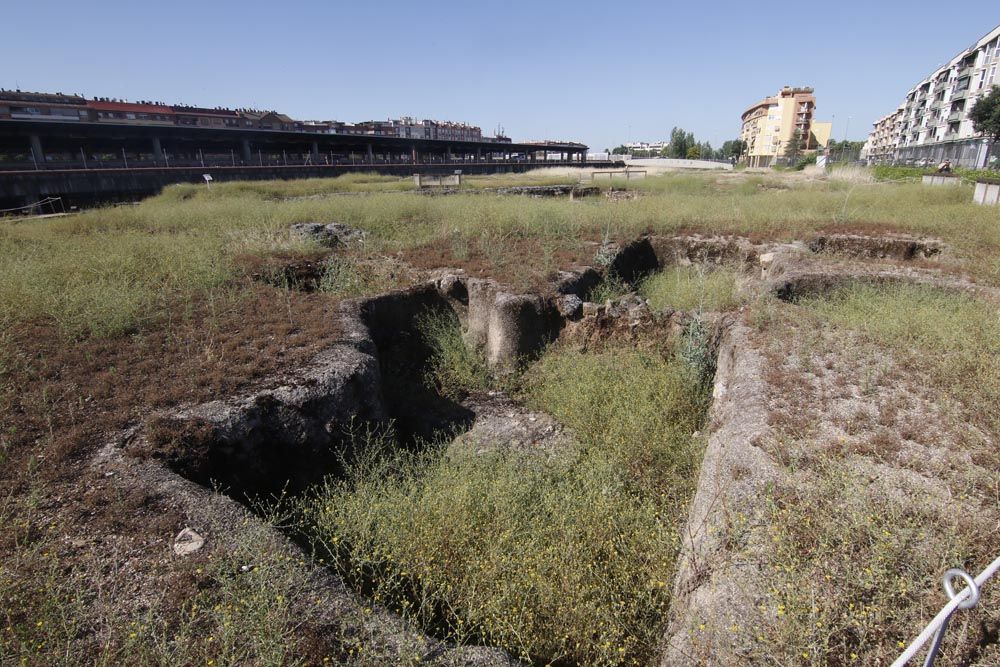 Urbanismo y Sadeco inician la limpieza del yacimiento de Cercadilla