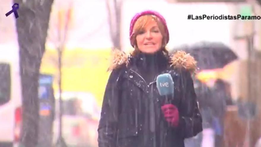 Almudena Ariza, en el vídeo de RTVE.