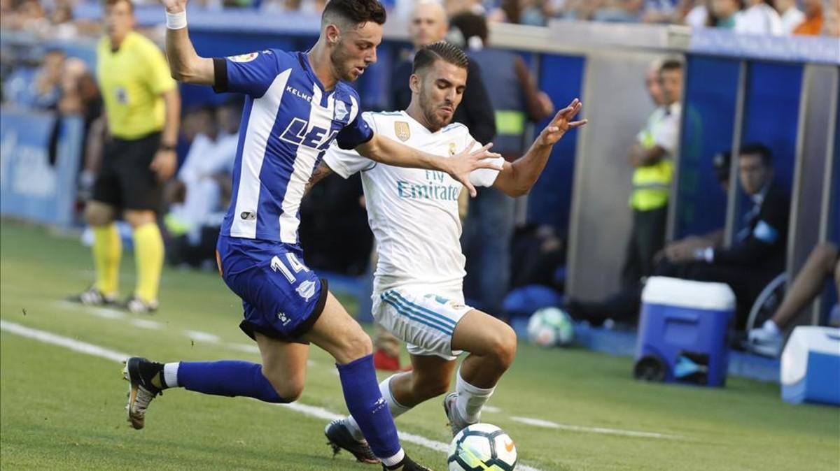 Ceballos debutó como titular con dos goles