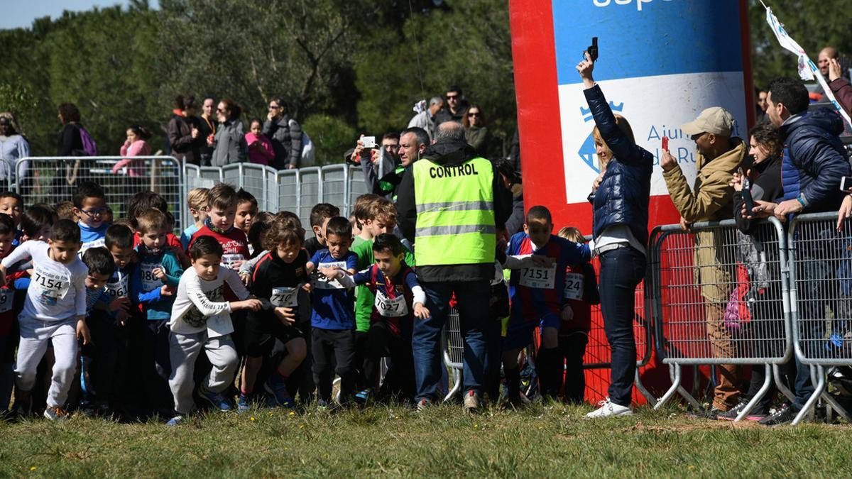 El cros escolar de Rubí.