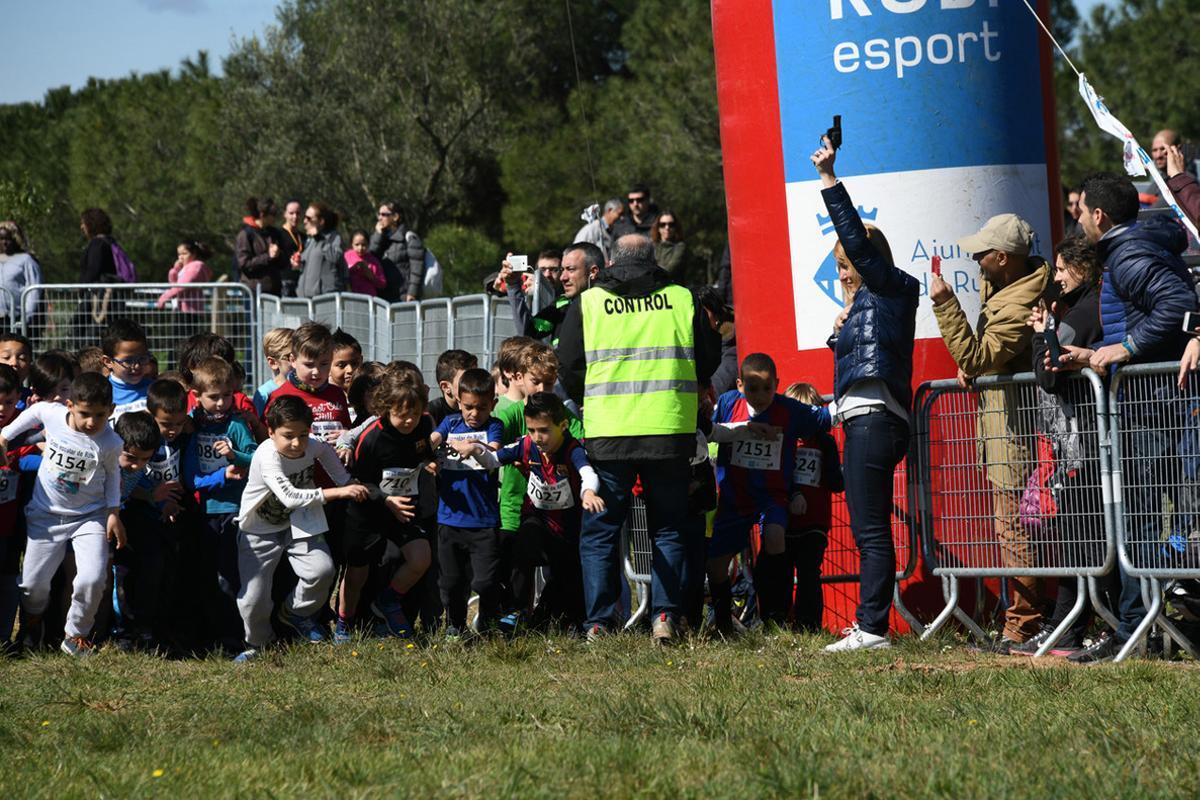 El cros escolar de Rubí. El cros escolar de Rubí.