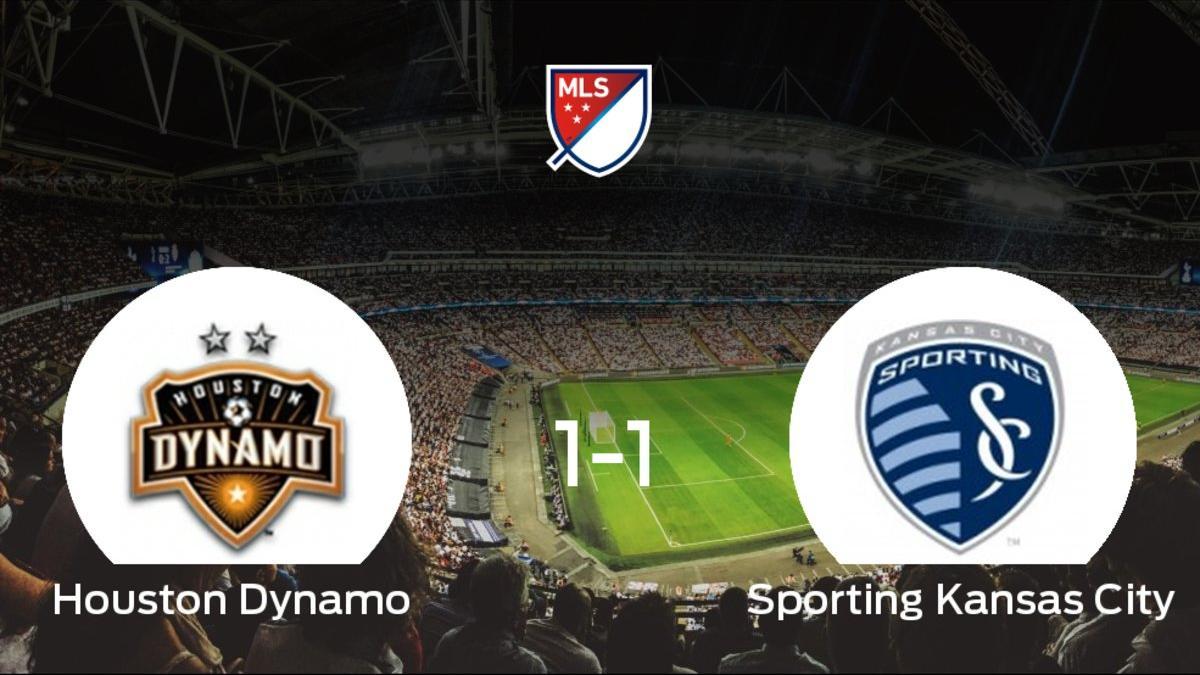 El Sporting Kansas City saca un punto al Houston Dynamo a domicilio 1-1