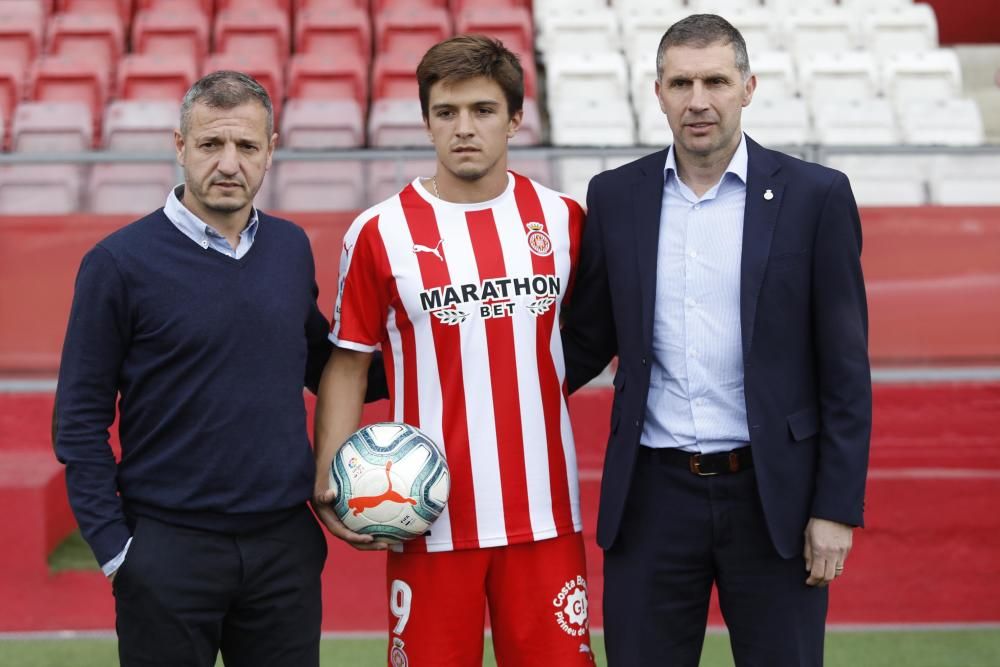 Presentació de Joaquín Zeballos, nou jugador del Girona FC