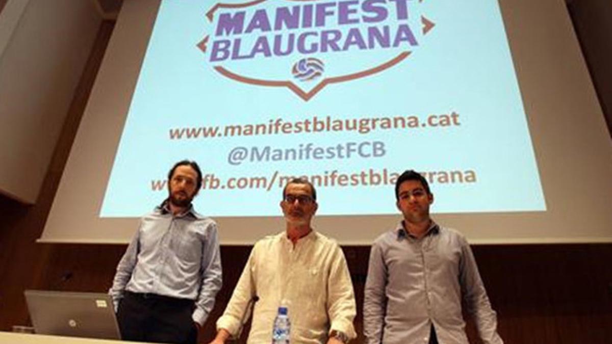 Manifest Blaugrana ha emitido un comunicado