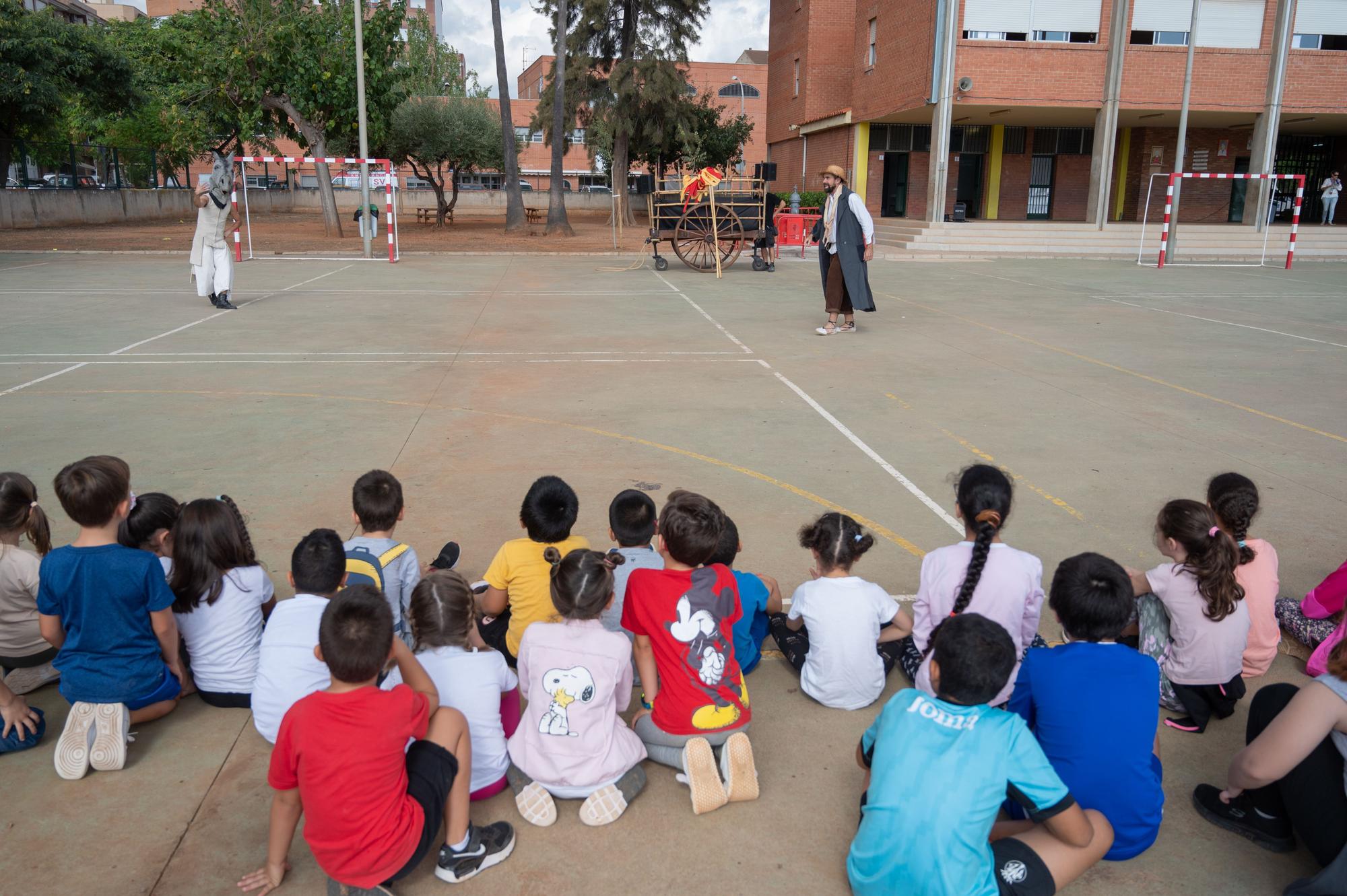 Correllengua 2022 en los colegios de Vila-real