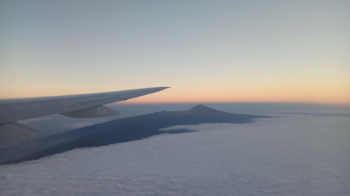 Imagen aérea de Tenerife