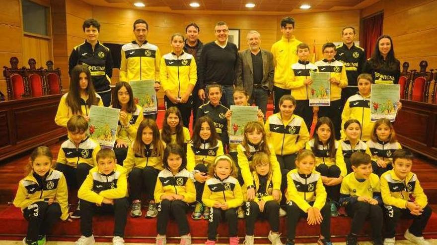 Presentación de la San Silvestre de 2017 de Cambados. // I. Abella