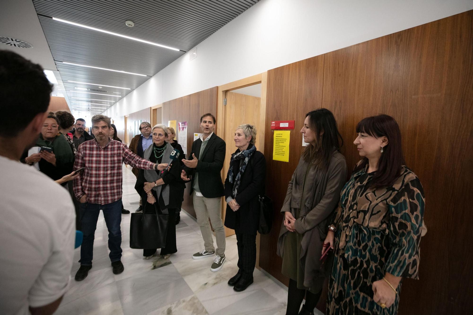 Mira quí las imágenes de la presentación de la nueva sala de mediación de los juzgados de Ibiza