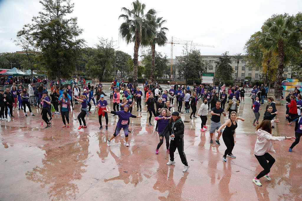 Carrera de la Mujer Murcia 2022: las participantes posan en el photocall