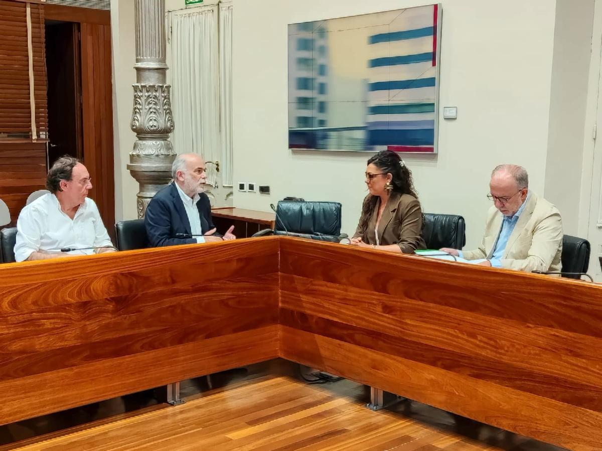 La presentación con Vox
