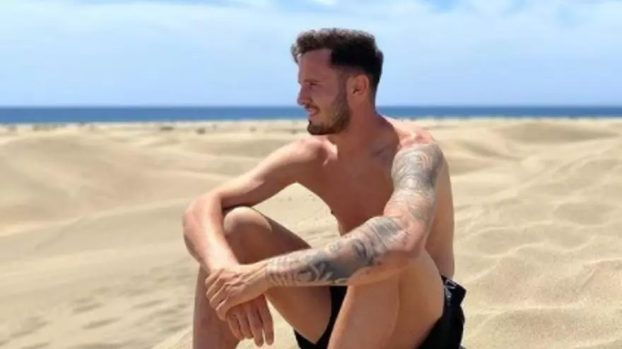 Saúl Ñíguez presume de sus vacaciones en Gran Canaria