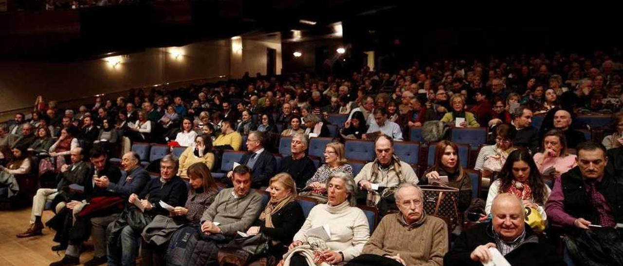 El público que asistió al concierto, momentos antes del inicio.