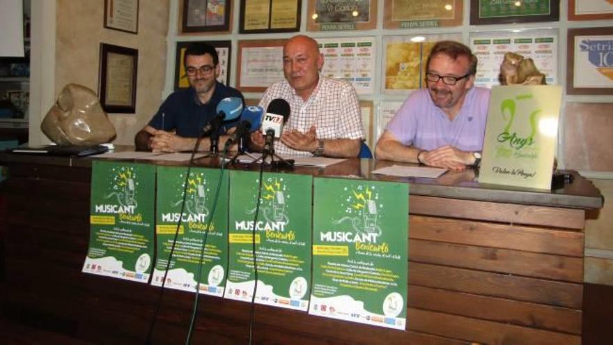 La Penya Setrill celebra  su 25 aniversario con «Musicant Benicarló»