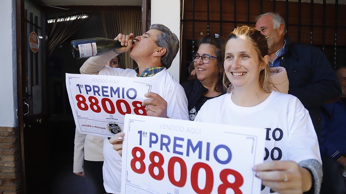 El gordo se deja ver en Villarrubia
