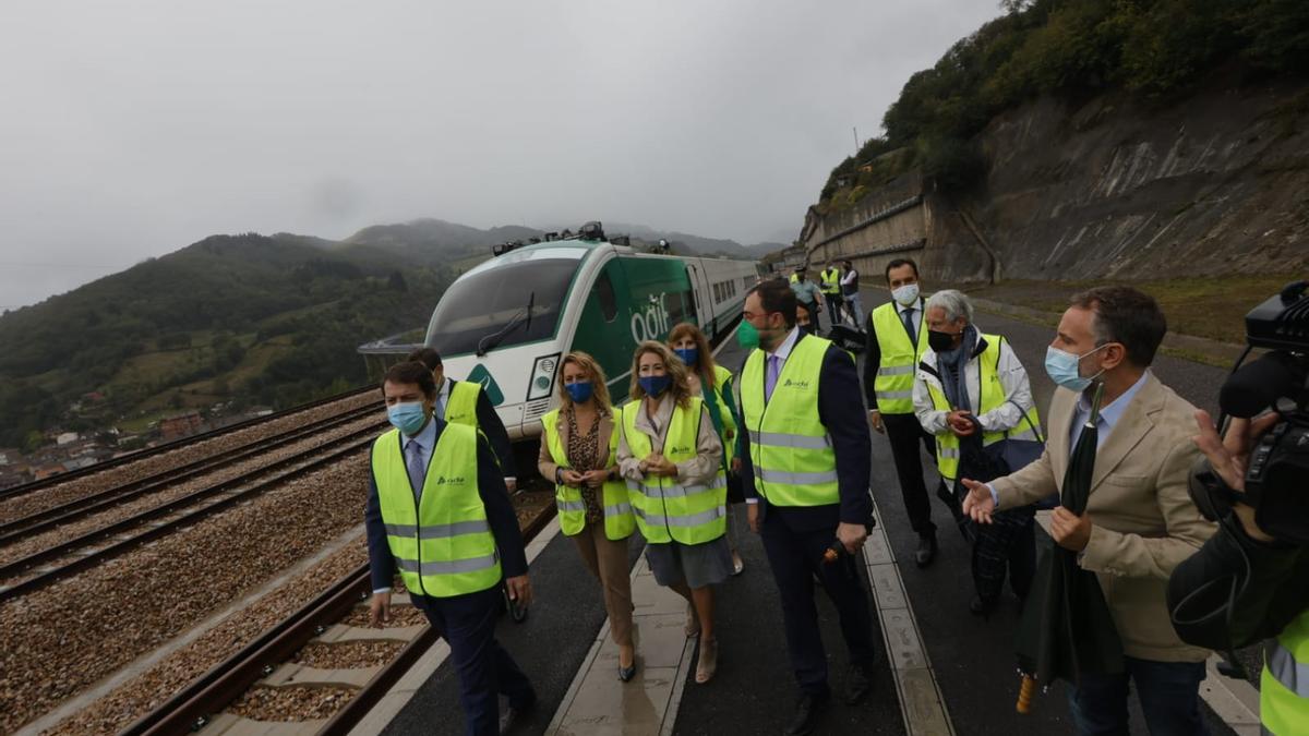 Día histórico para Asturias: Adif inicia las pruebas en los túneles de la variante de Pajares