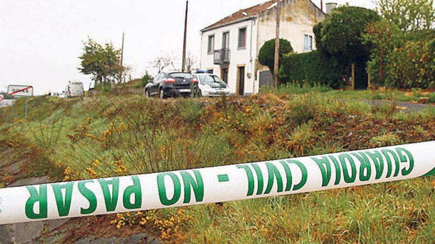Investigan la muerte de una mujer de 70 años hallada con un disparo en la cabeza en Lalín
