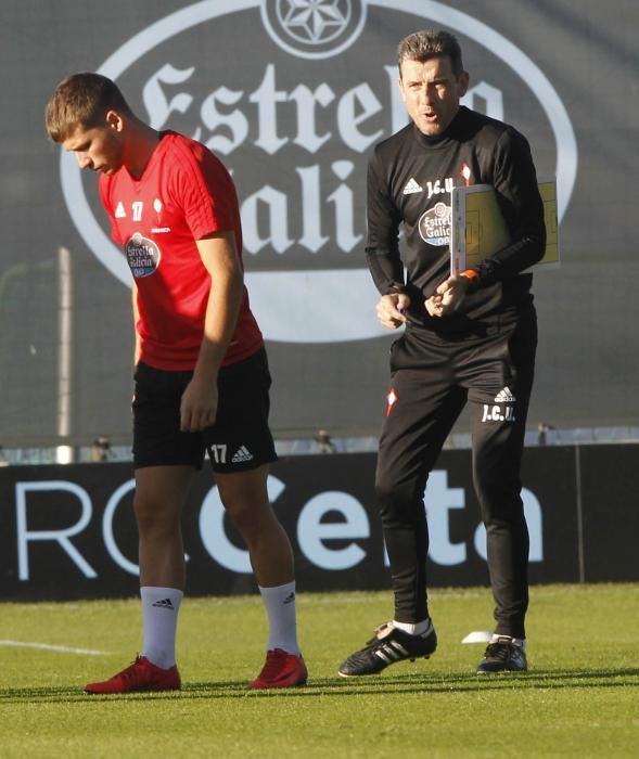 El Celta prepara su visita a Sevillla