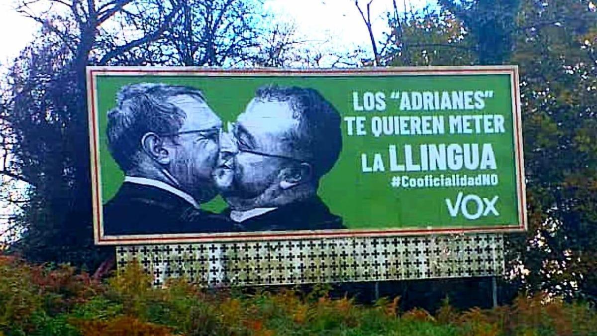 Cartel de Vox.