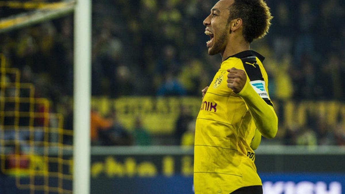 Aubameyang aspira a ser tan decisivo como Messi y Cristiano Ronaldo