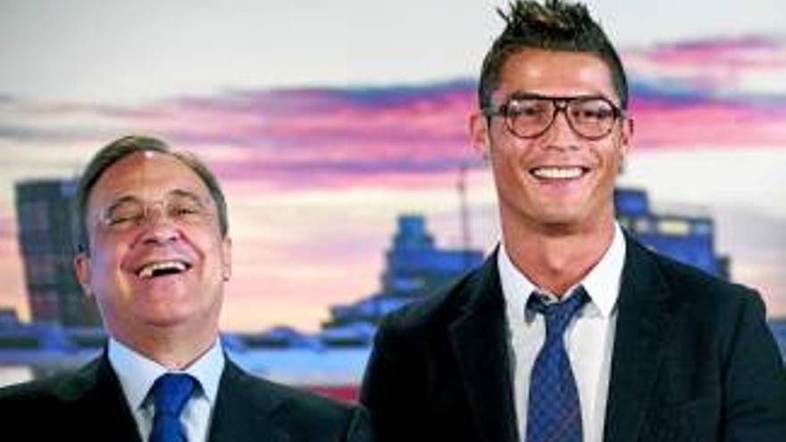 Cristiano vuelve a ser muy feliz