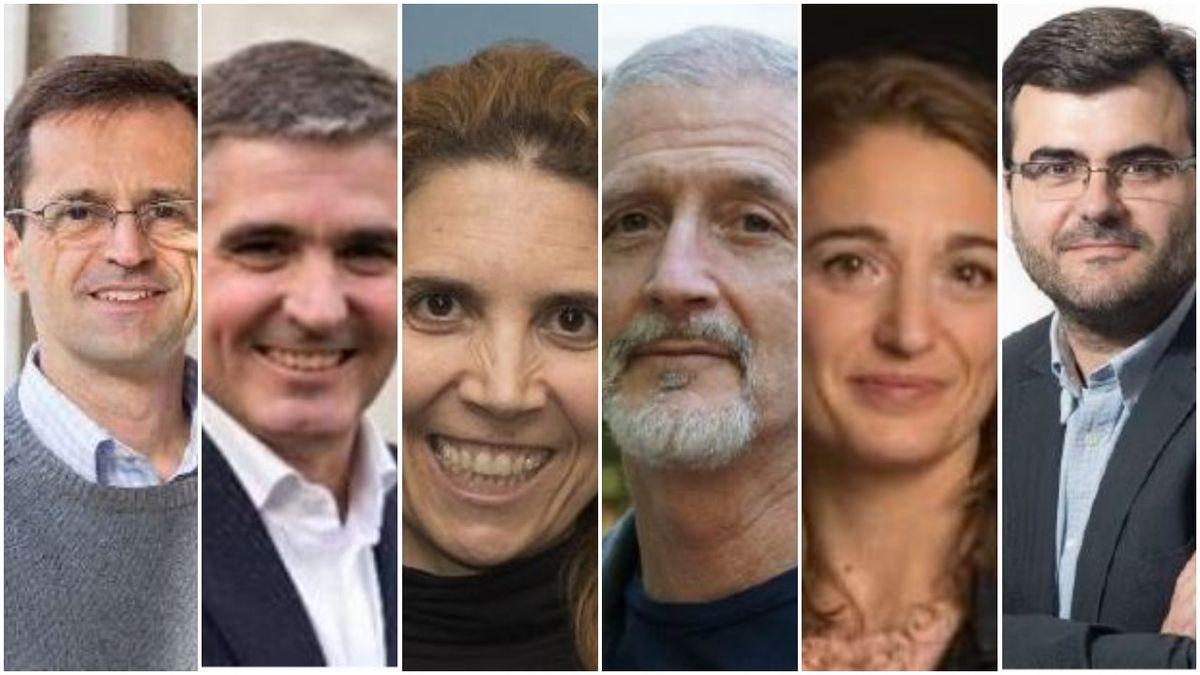 Los seis galardonados con los Premios Jaume I de este año.