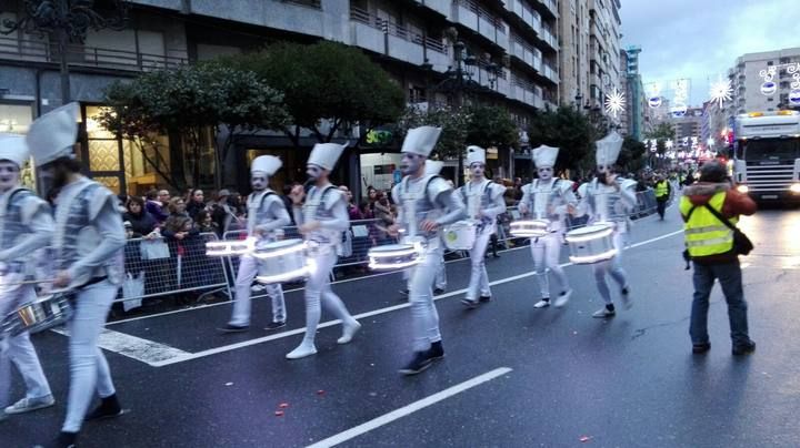 La magia de la Cabalgata en las calles de Vigo