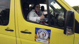 El Papa beneeix les ambulàncies de sor Lucía Caram