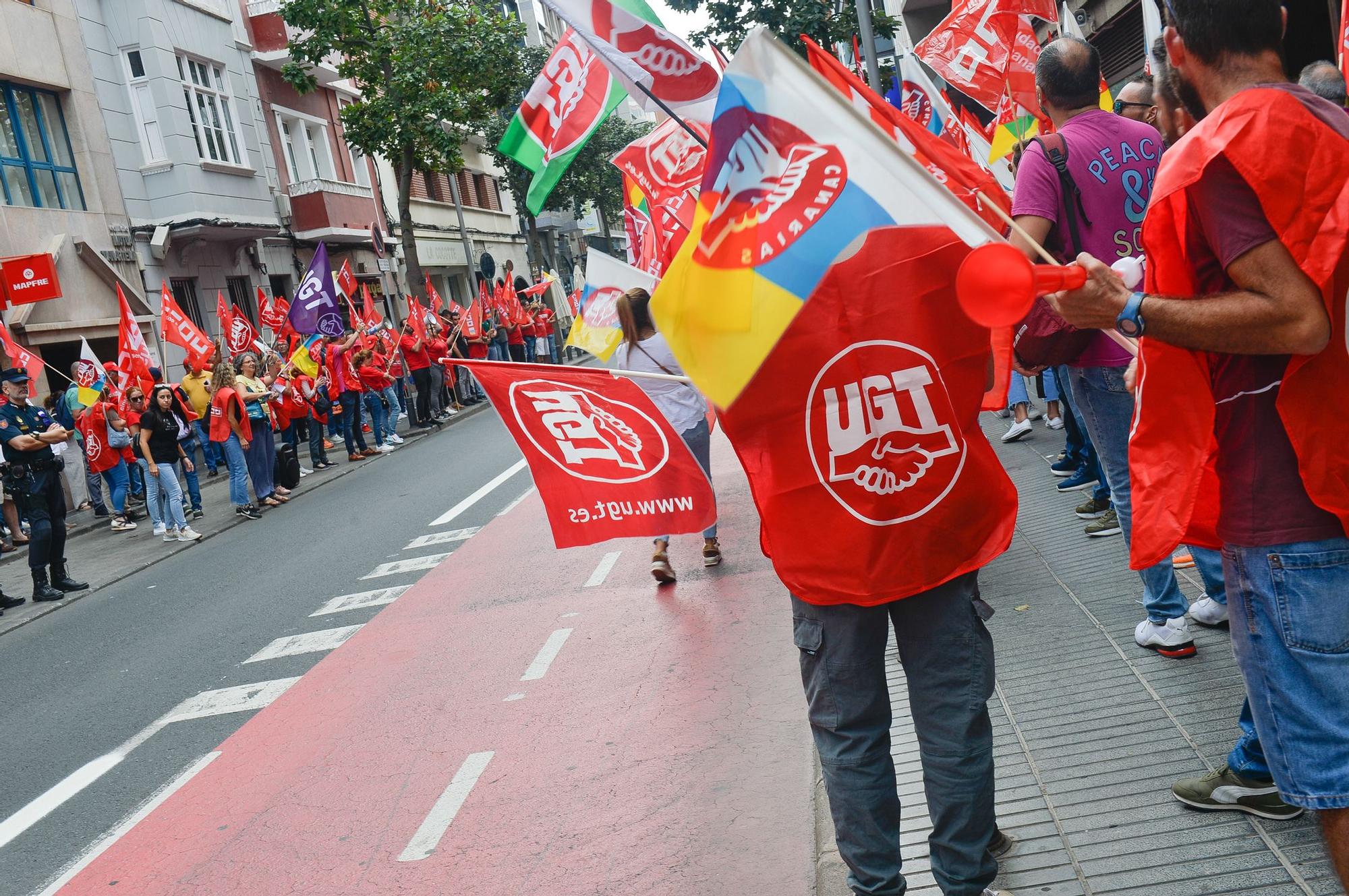 Manifestación en Las Palmas de Gran Canaria (07/10/22)