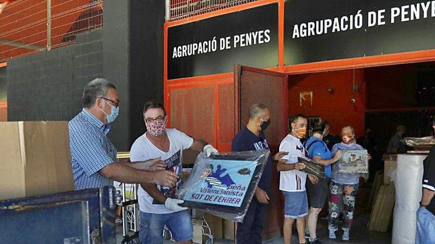 Manifestación contra el desalojo