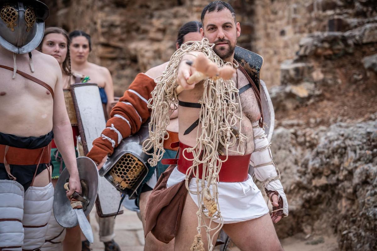 Fotogalería | Emerita Lvdica devuelve el rugido de los gladiadores al Anfiteatro Romano de Mérida