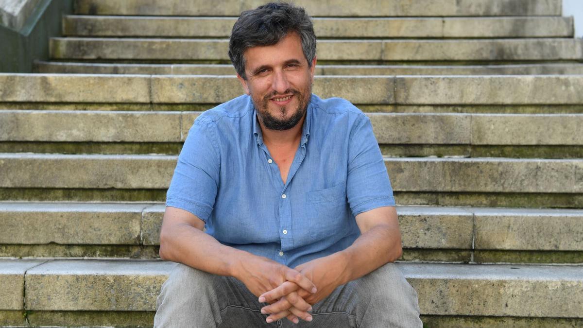 O escritor Alberto Lema.