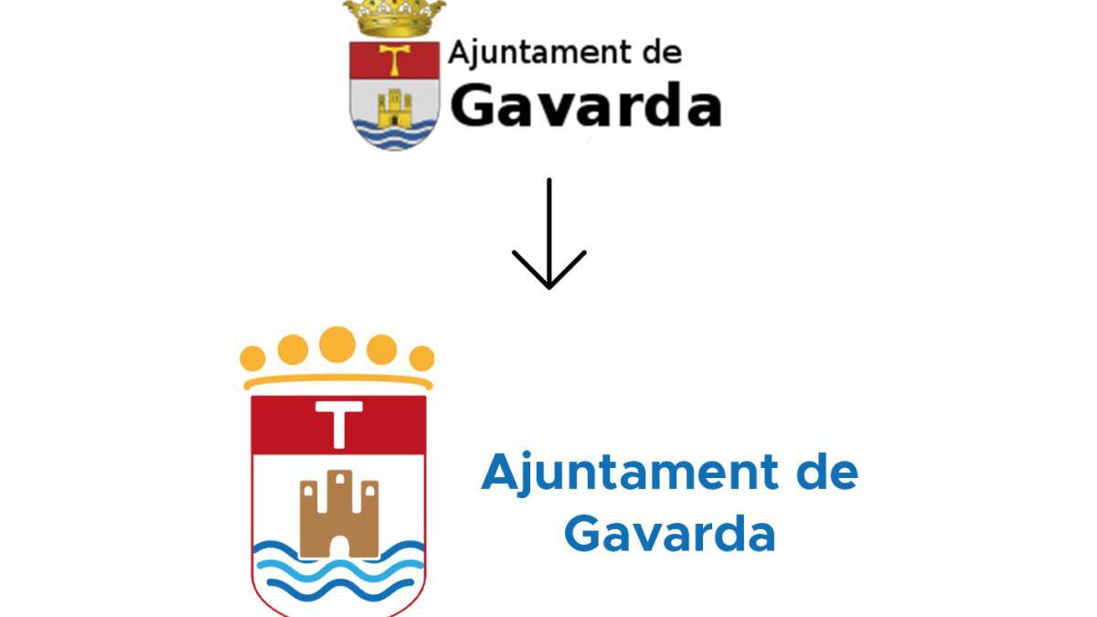 El cambio del escudo municipa.